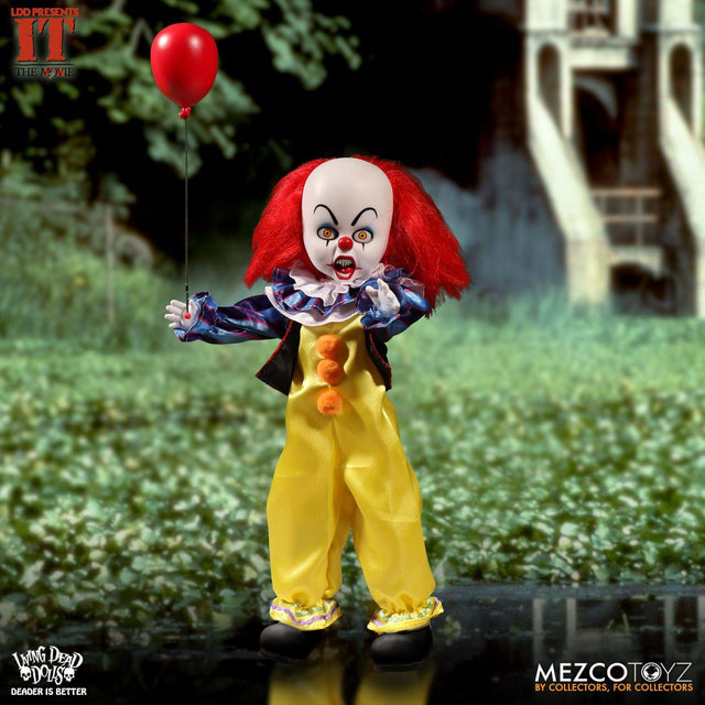 Stephen Kings Es Living Dead Dolls Puppe Pennywise 25 cm