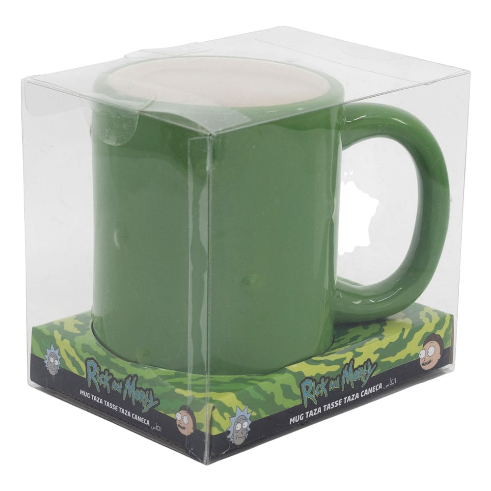 Stor Rick and Morty - Pickle Rick 3D Tasse