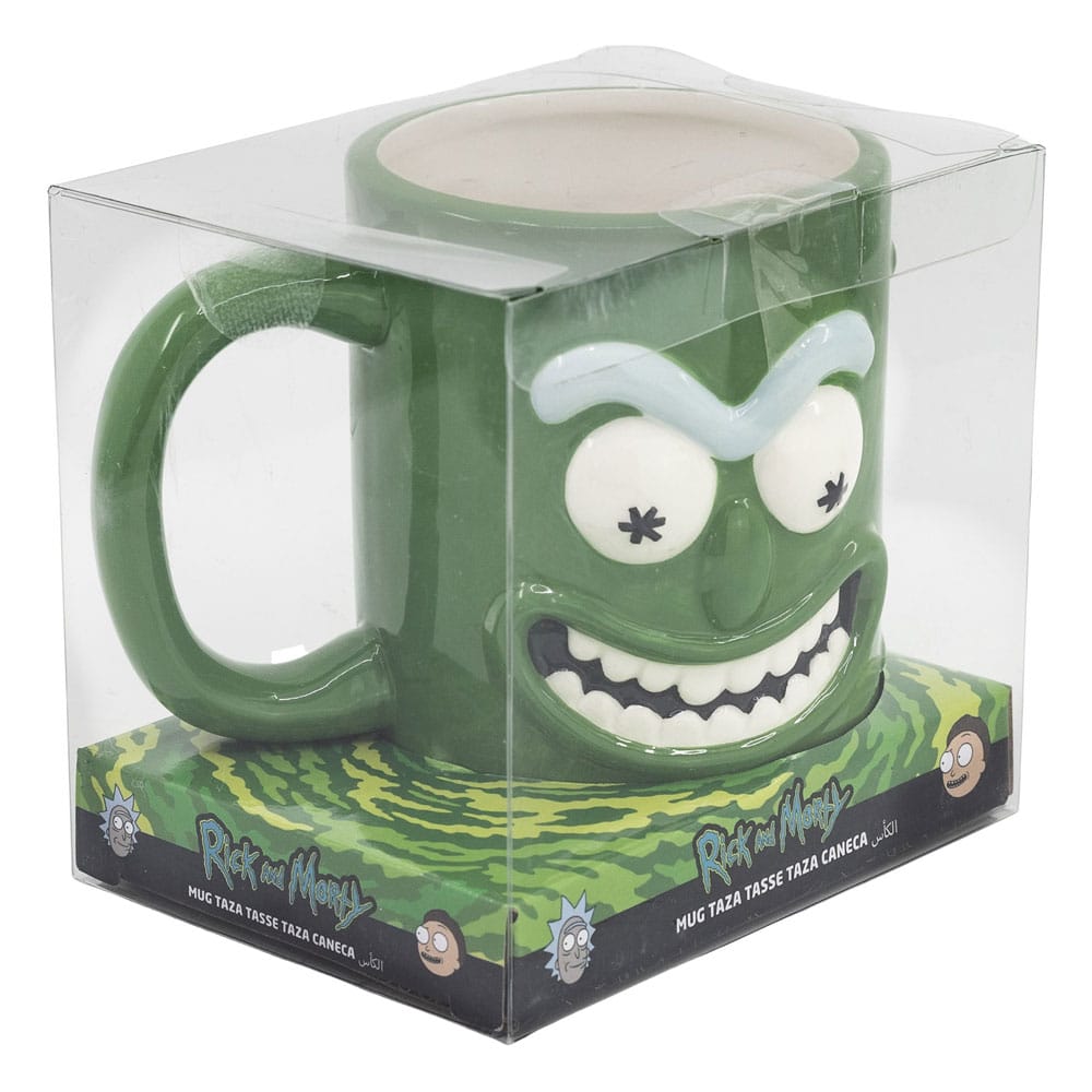 Stor Rick and Morty - Pickle Rick 3D Tasse