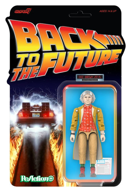 Super7 Back To The Future Wave 02 Dr. Emmett Brown ReAction+ Actionfigur (2015)