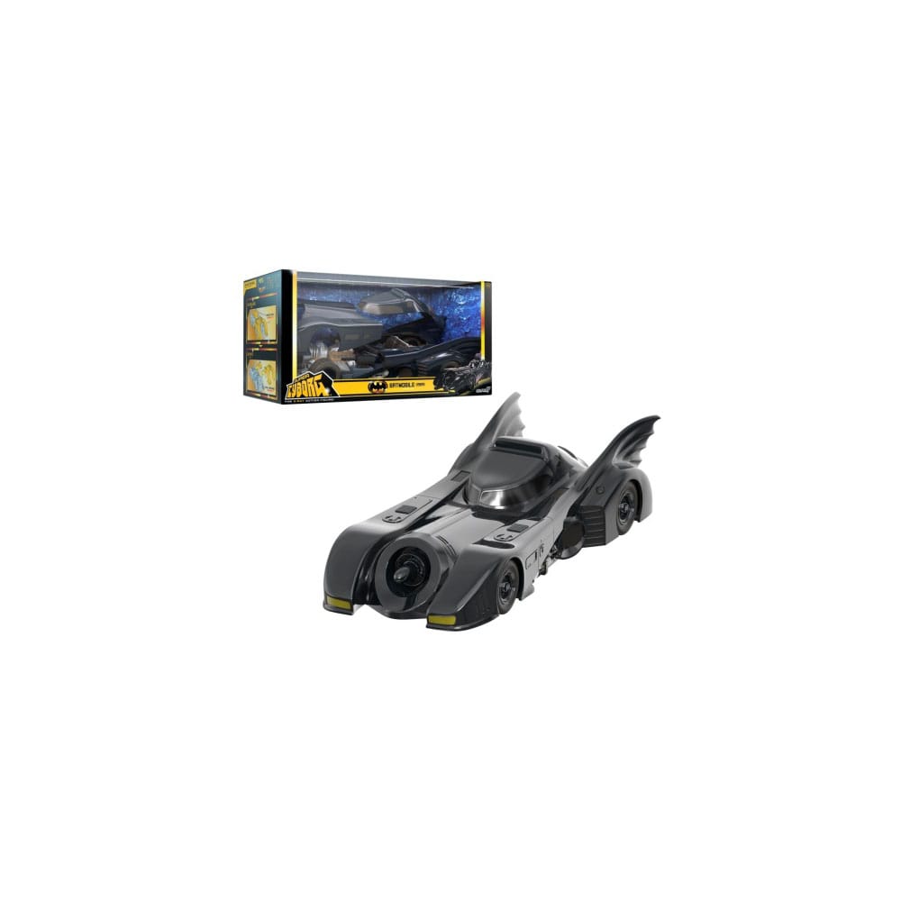 Super7 Batman 1989 Batmobile Super Cyborg (Full Color) Fahrzeug
