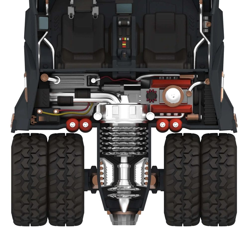 Super7 Batman 1989 Super Cyborg Batmobile Tumbler (Full Color) Fahrzeug