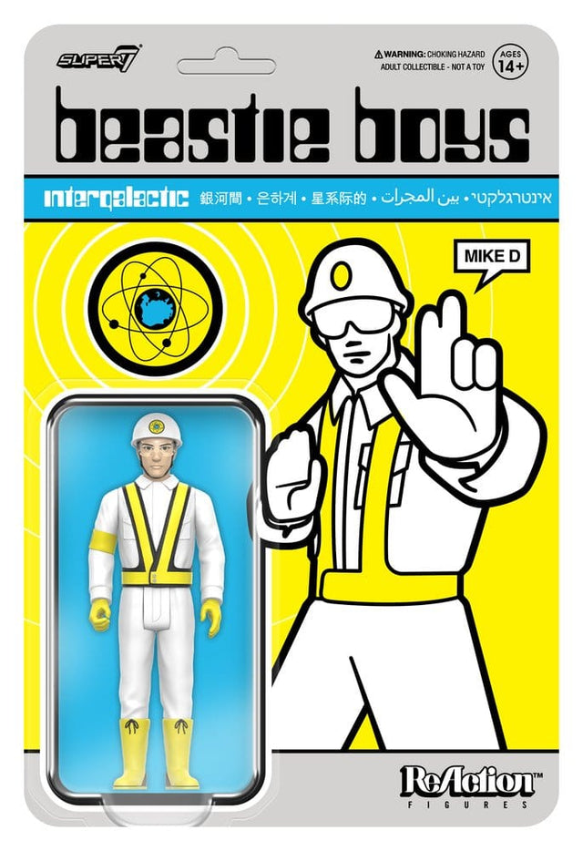 Super7 Beastie Boys ReAction Mike D Wave 04 Intergalactic Crossing Guard Actionfigur