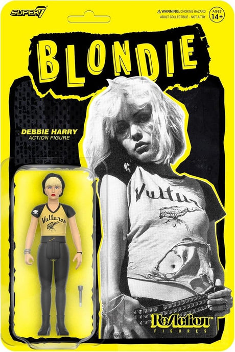 Super7 Blondie ReAction Debbie Harry Vultures Wave 02 Actionfigur