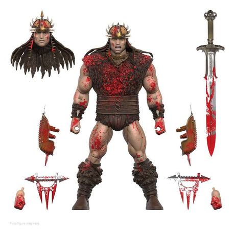 Super7 Conan der Barbar Ultimates Conan Blood Soaked Pit Fighter Actionfigur
