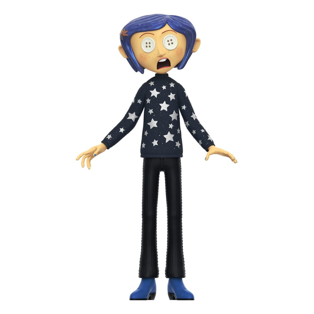 Super7 Coraline (Button Eyes) Supersize Vinyl Actionfigur