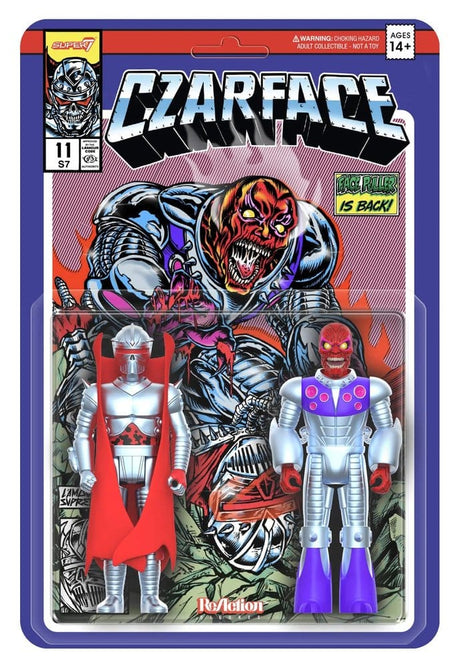 Super7 Czarface ReAction 2er-Pack Czarface & Frankie Pulitzer Actionfiguren