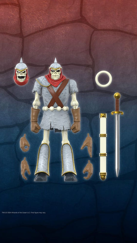 Super7 Dungeons & Dragons Ultimates Dekkion the Skeleton Warrior Actionfigur