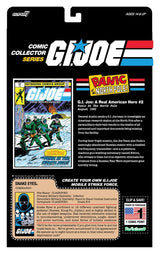Super7 G.I. Joe Skybound Comic Box Series Issue #2 Snake Eyes ReAction+ Actionfigur