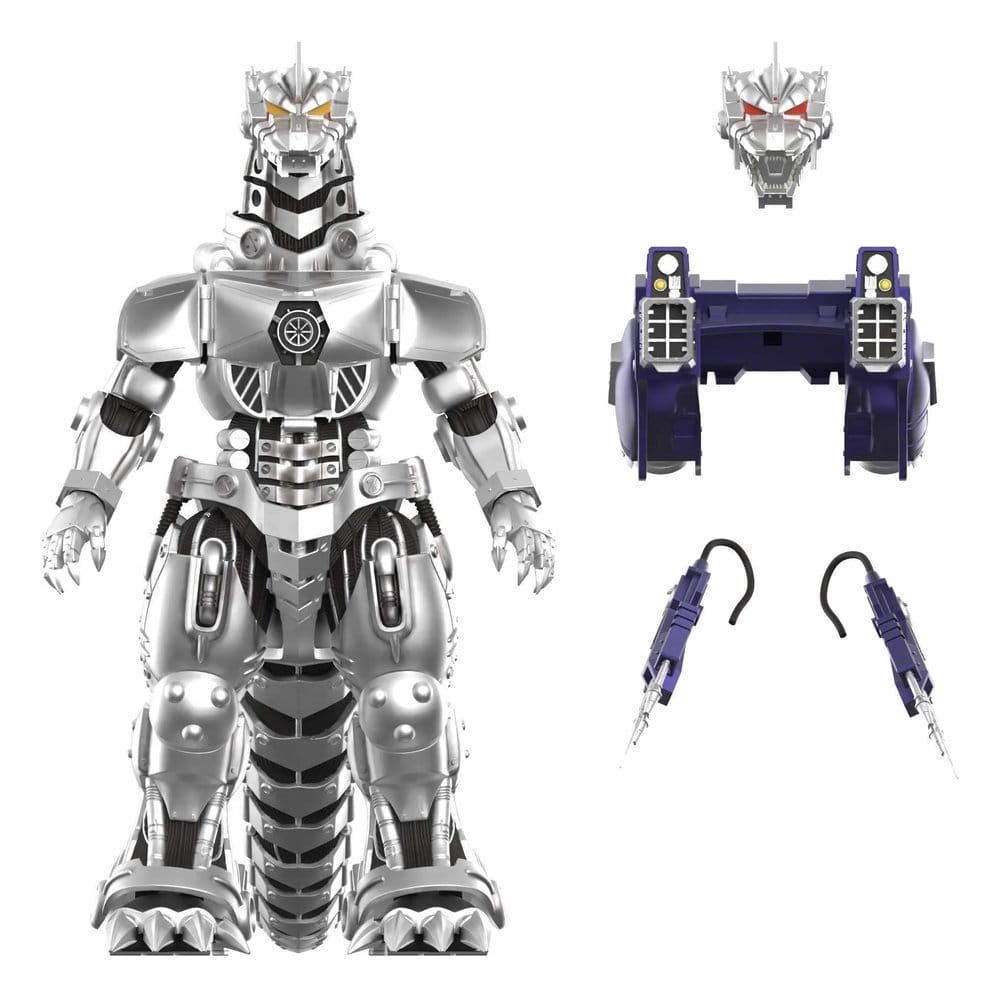 Super7 Godzilla Toho ReAction Mechagodzilla (2002) Actionfigur