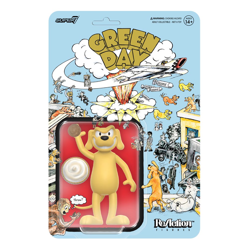 Super7 Green Day ReAction Dookie Dog Actionfigur