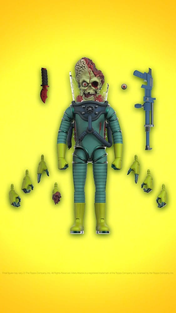 Super7 Mars Attacks Ultimates Martian Wave 1 (Smashing the Enemy) Actionfigur