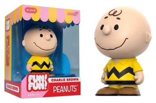 Super7 Peanuts Fun Fun Charlie Brown Yellow Shirt Wave 01 Minifigur