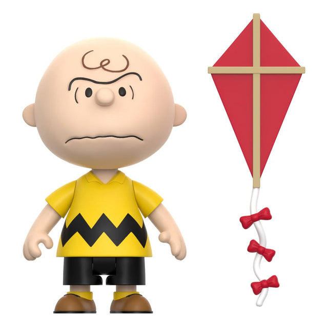 Super7 Peanuts ReAction Charlie Brown and the Kite-Eating Tree Comic Panel Actionfigur