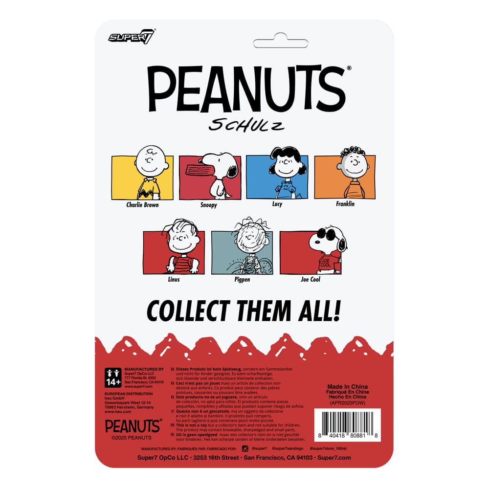 Super7 Peanuts ReAction Linus Wave 8 Actionfigur