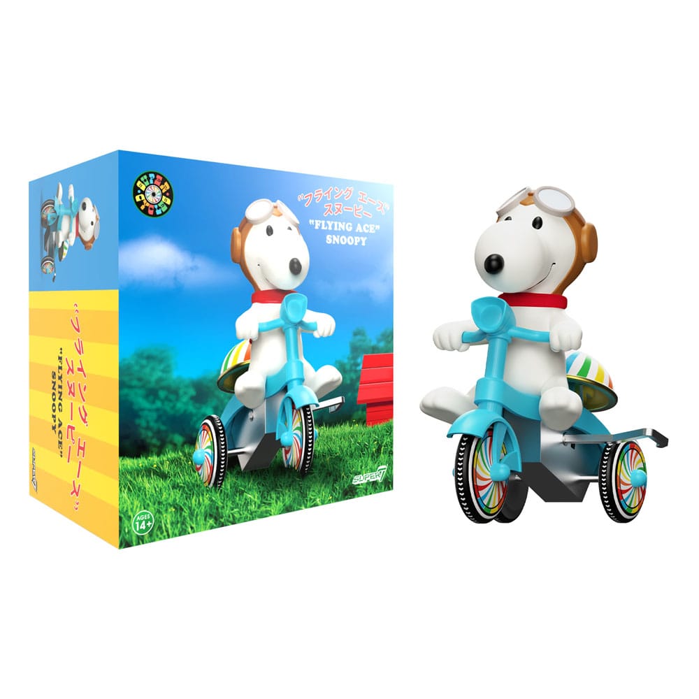 Super7 Peanuts Super Cycles Snoopy Flying Ace Actionfigur