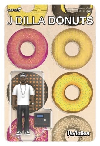 Super7 ReAction J Dilla Donuts J Dilla Wave 02 Actionfigur