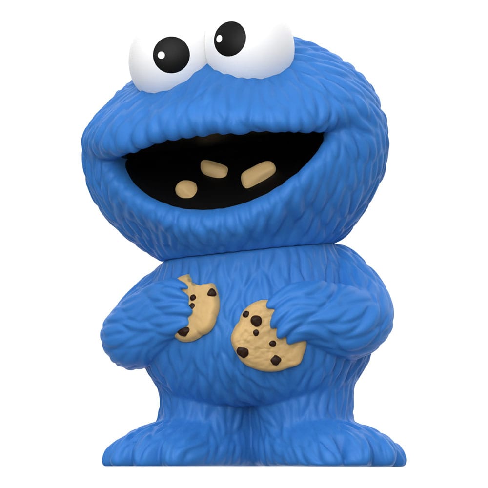 Super7 Sesamstraße FUN! FUN! Cookie Monster Wave 02 Soft Vinyl Figur