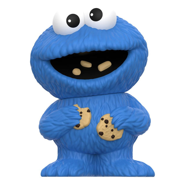 Super7 Sesamstraße FUN! FUN! Cookie Monster Wave 02 Soft Vinyl Figur