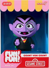 Super7 Sesamstraße Fun Fun Count Von Count Soft Vinyl Wave 01 Figur