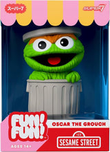 Super7 Sesamstraße Fun! Fun! Wave 01 Oscar The Grouch Minifigur