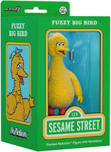 Super7 Sesamstraße ReAction Big Bird (Flocked) Actionfigur