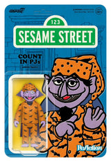 Super7 Sesamstraße ReAction Count Von Count (PJs) Wave 06 Actionfigur