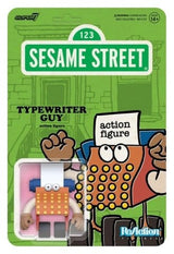 Super7 Sesamstraße ReAction Typewriter Guy Wave 06 Actionfigur