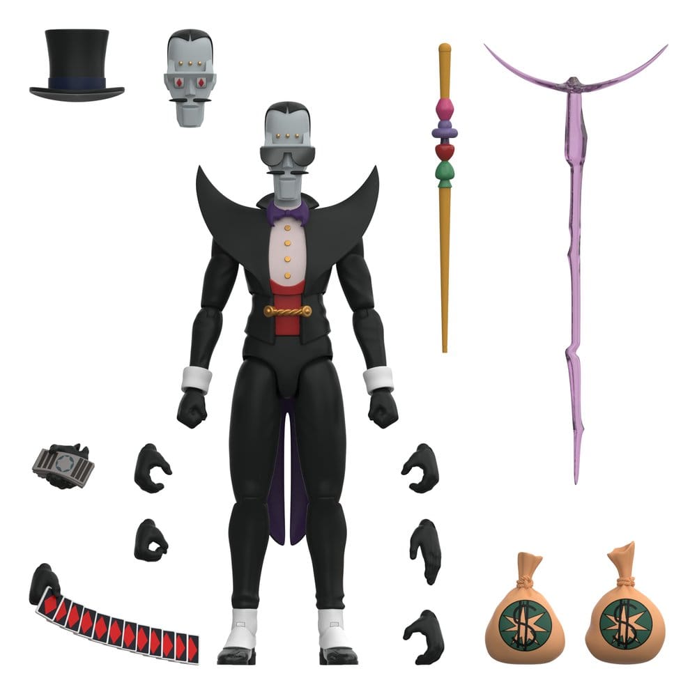 Super7 Silver Hawks Ultimates Poker-Face Wave 08 (Toon) Actionfigur
