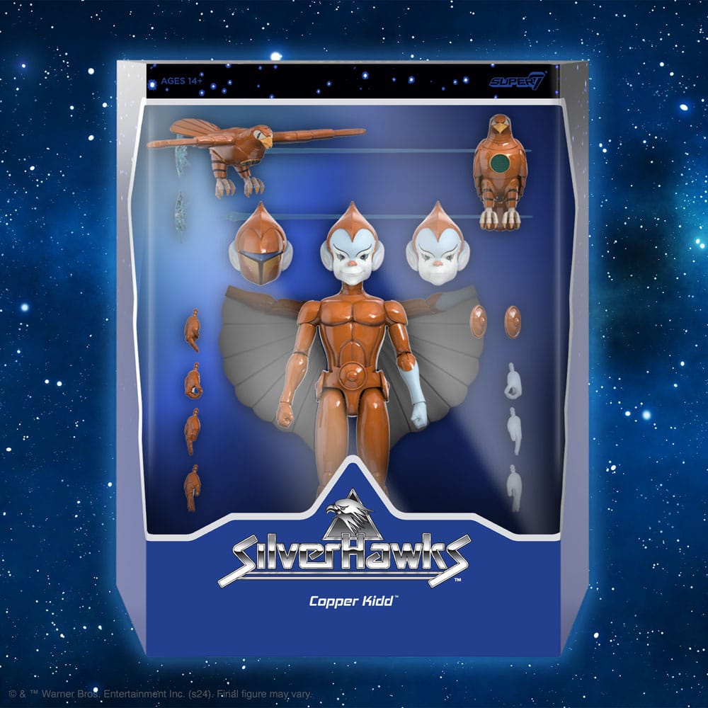 Super7 SilverHawks Ultimates Copper Kidd Wave 2 (Cartoon Accurate) Actionfigur