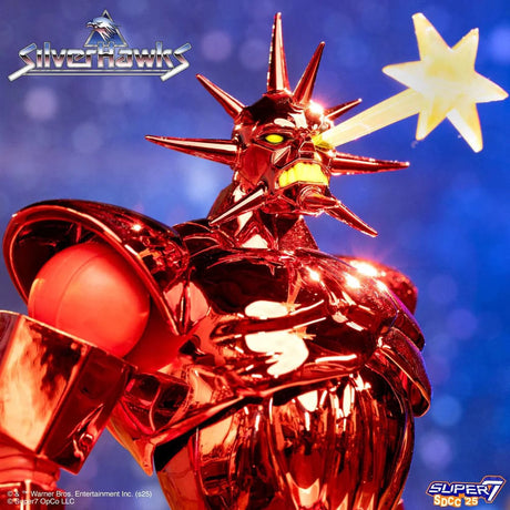 Super7 SilverHawks Ultimates Mon*Star Metallic Vac Metal Actionfigur