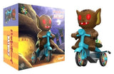 Super7 Super7 Super Cycles Bat Boy (Brown w/ Blue Trike) Fahrzeug