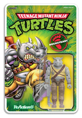 Super7 Teenage Mutant Ninja Turtles Rocksteady ReAction+ Wave 02 Actionfigur