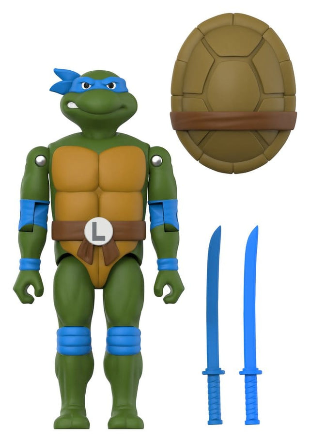 Super7 Teenage Mutant Ninja Turtles Wave 02 Leonardo ReAction+ Actionfigur