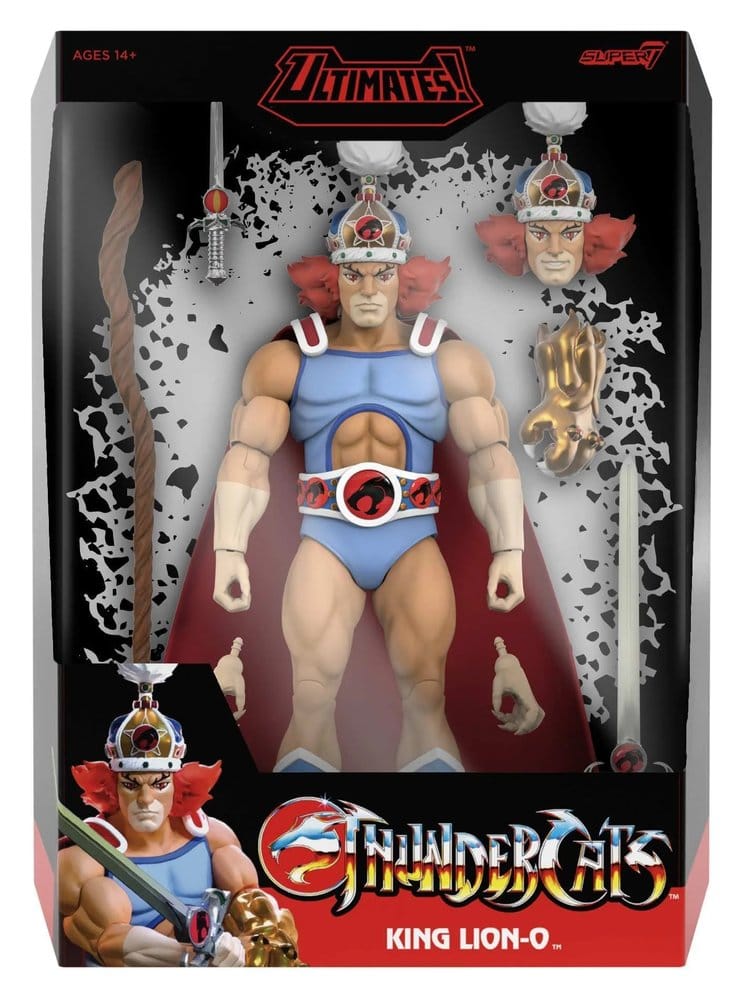 Super7 Thundercats Ultimates King Lion-O Wave 14 Actionfigur