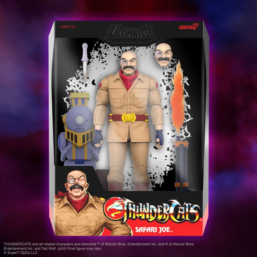 Super7 Thundercats Ultimates Safari Joe Wave 12 Actionfigur
