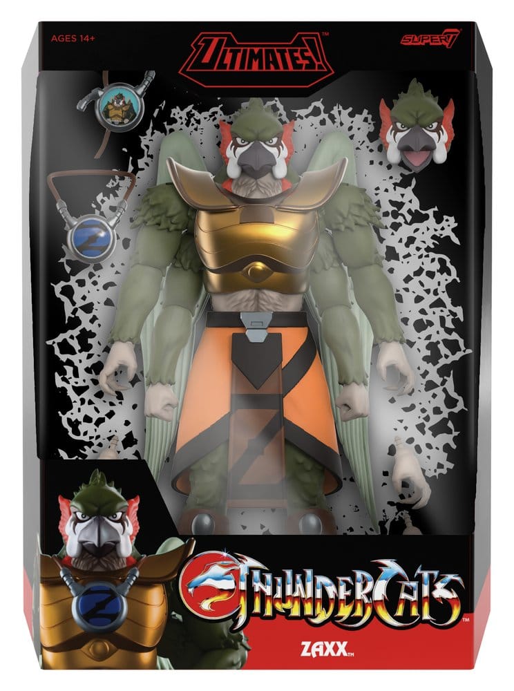 Super7 ThunderCats Ultimates! Zaxx Wave 15 Actionfigur