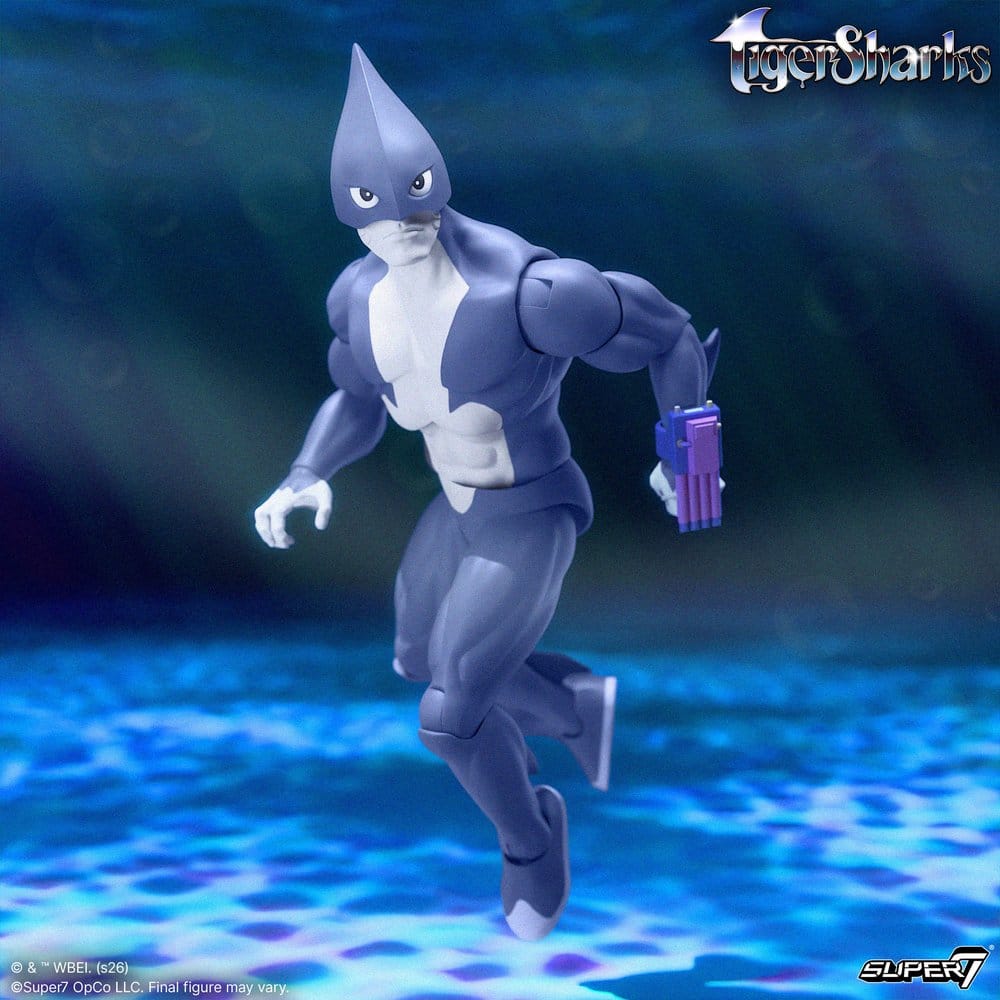 Super7 TigerSharks Ultimates Mako Wave 01 (Hybrid) Actionfigur