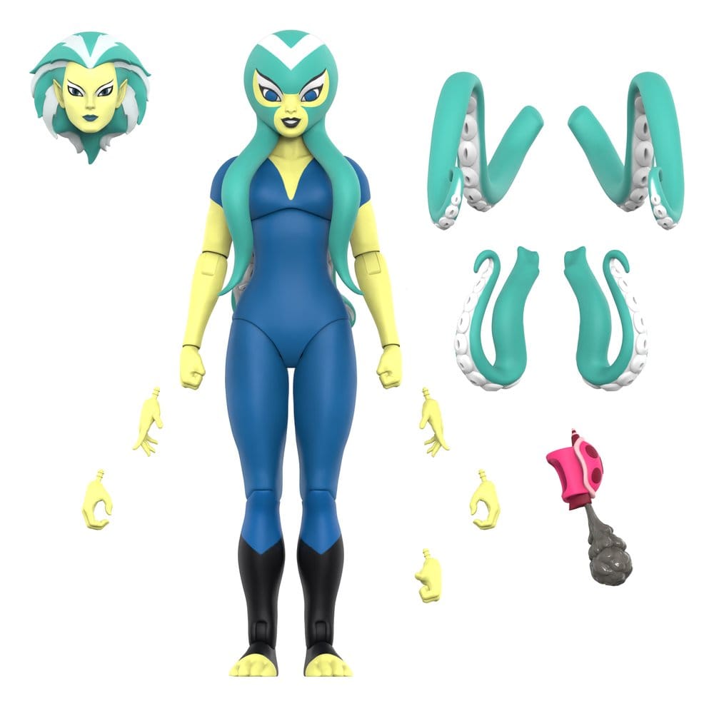 Super7 TigerSharks Ultimates Wave 01 Octavia (Hybrid) Actionfigur