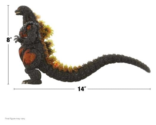 Super7 Toho Godzilla Final Battle Ultimates Godzilla (LED Lightup) Actionfigur