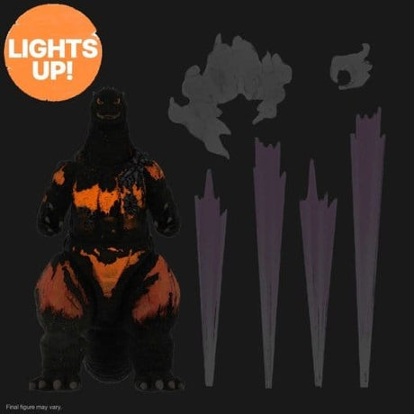 Super7 Toho Godzilla Final Battle Ultimates Godzilla (LED Lightup) Actionfigur