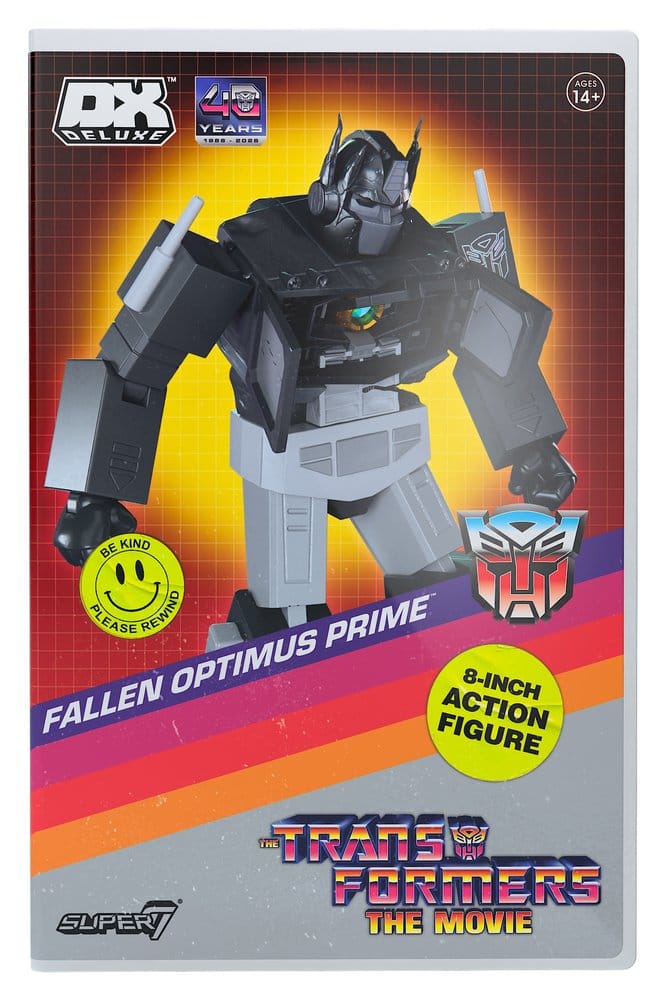 Super7 Transformers (VHS The Movie) Dead Optimus Prime Deluxe Wave 02 Actionfigur