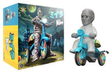 Super7 Universal Monsters Super Cycles The Mummy (Light Grey w/ Blue Trike) Fahrzeug