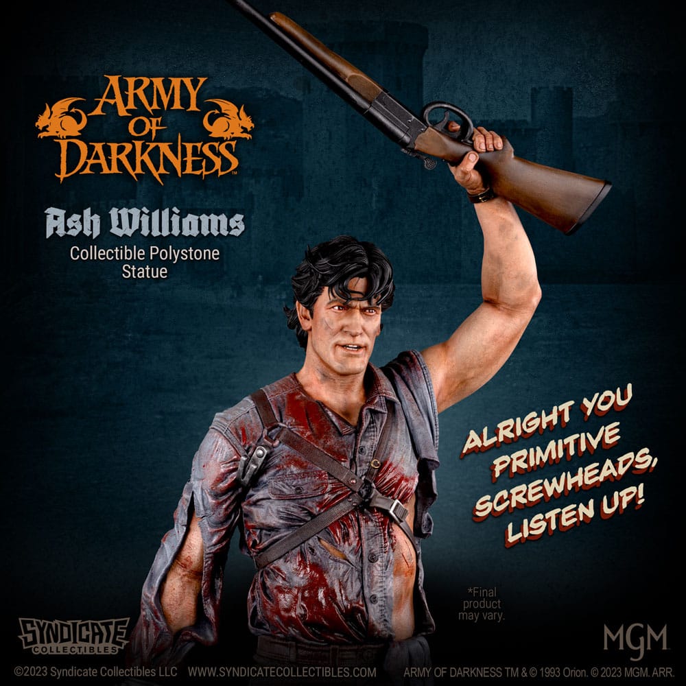 Syndicate Collectibles Armee der Finsternis Ash Williams 1/4 Statue