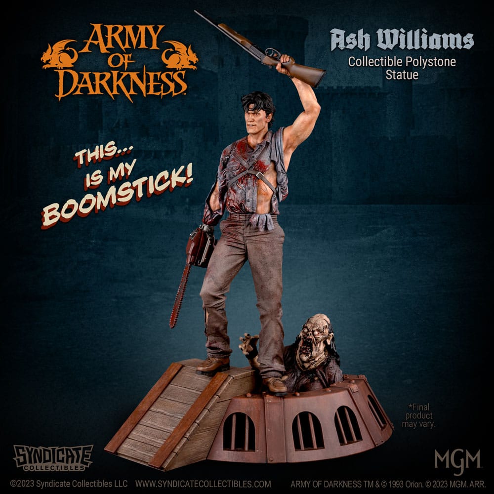 Syndicate Collectibles Armee der Finsternis Ash Williams 1/4 Statue
