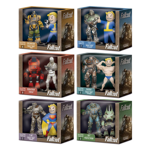 Syndicate Collectibles Fallout 2er-Pack Sortiment (6) Minifiguren