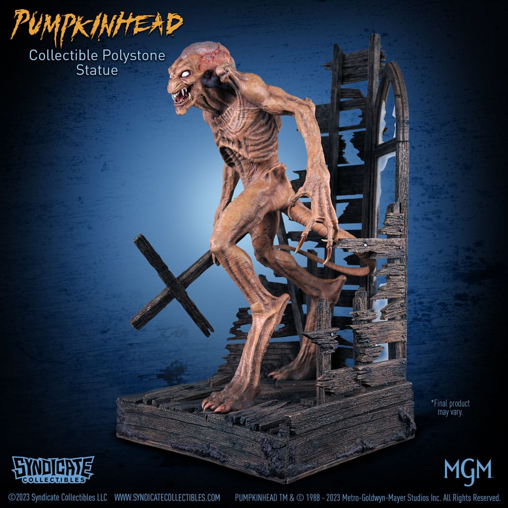 Syndicate Collectibles Pumpkinhead Das Halloween Monster Apex Edition Statue