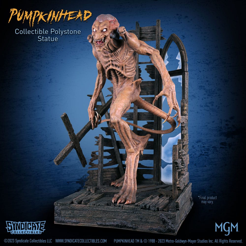 Syndicate Collectibles Pumpkinhead Das Halloween Monster Apex Edition Statue