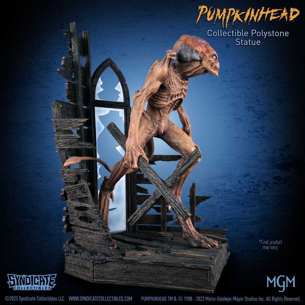 Syndicate Collectibles Pumpkinhead Das Halloween Monster Apex Edition Statue