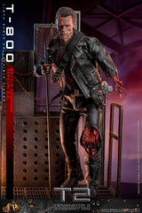 Terminator 2 Movie Masterpiece Actionfigur 1/6 T-800 Battle Damaged Version 2.0 32 cm
